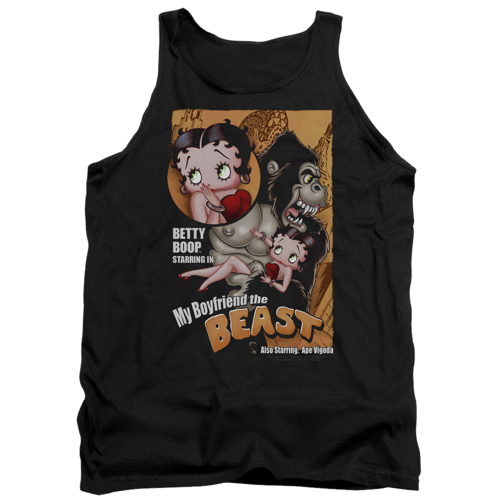 Betty Boop Boyfriend The Beast - Men's Tank Top
