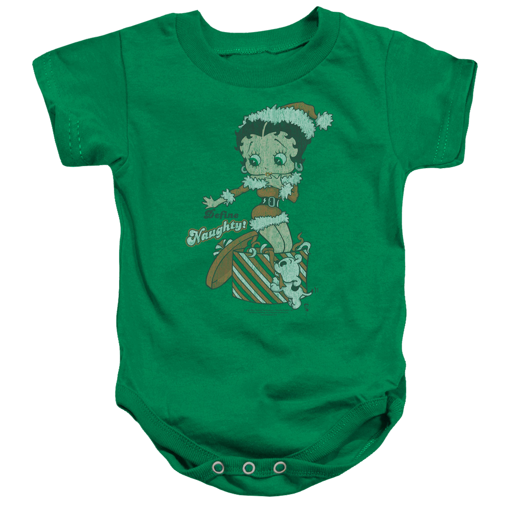 Betty Boop Define Naughty - Baby Bodysuit