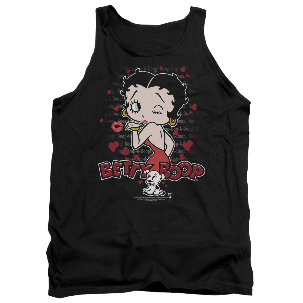 Betty Boop Classic Kiss - Men's Tank Top