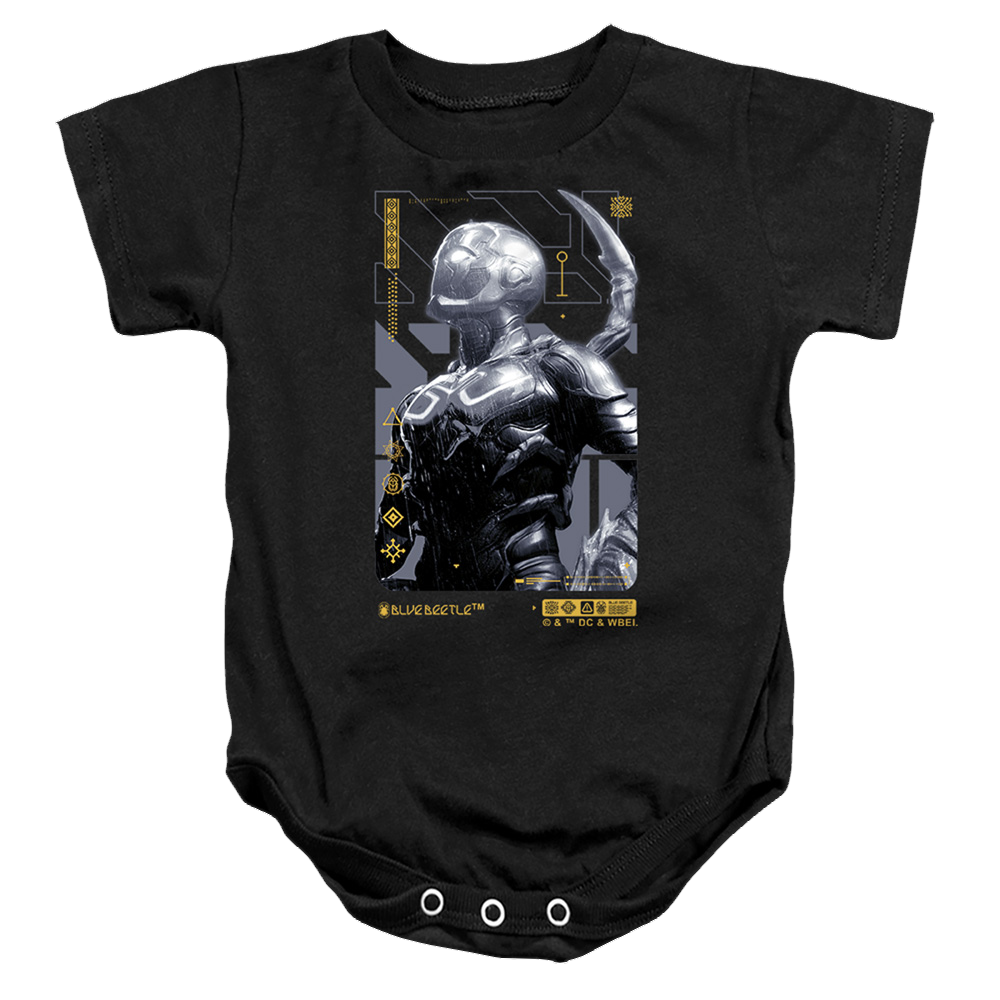 BLUE BEETLE (2023) Beetle Heads Up - Baby Bodysuit