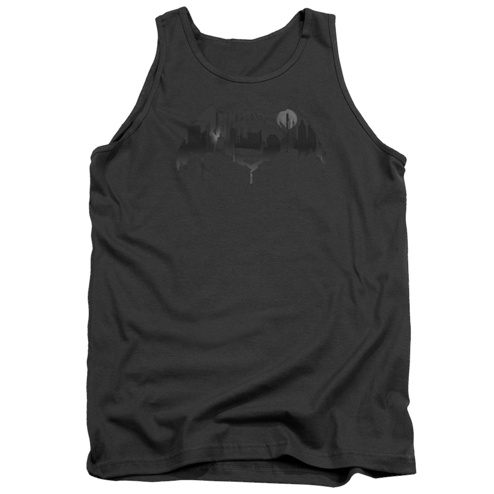 Batman v Superman Cityscape Logo - Men's Tank Top