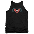 Batman v Superman Industrial Logo - Men's Tank Top