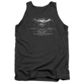 Batman v Superman Bw Logo - Men's Tank Top