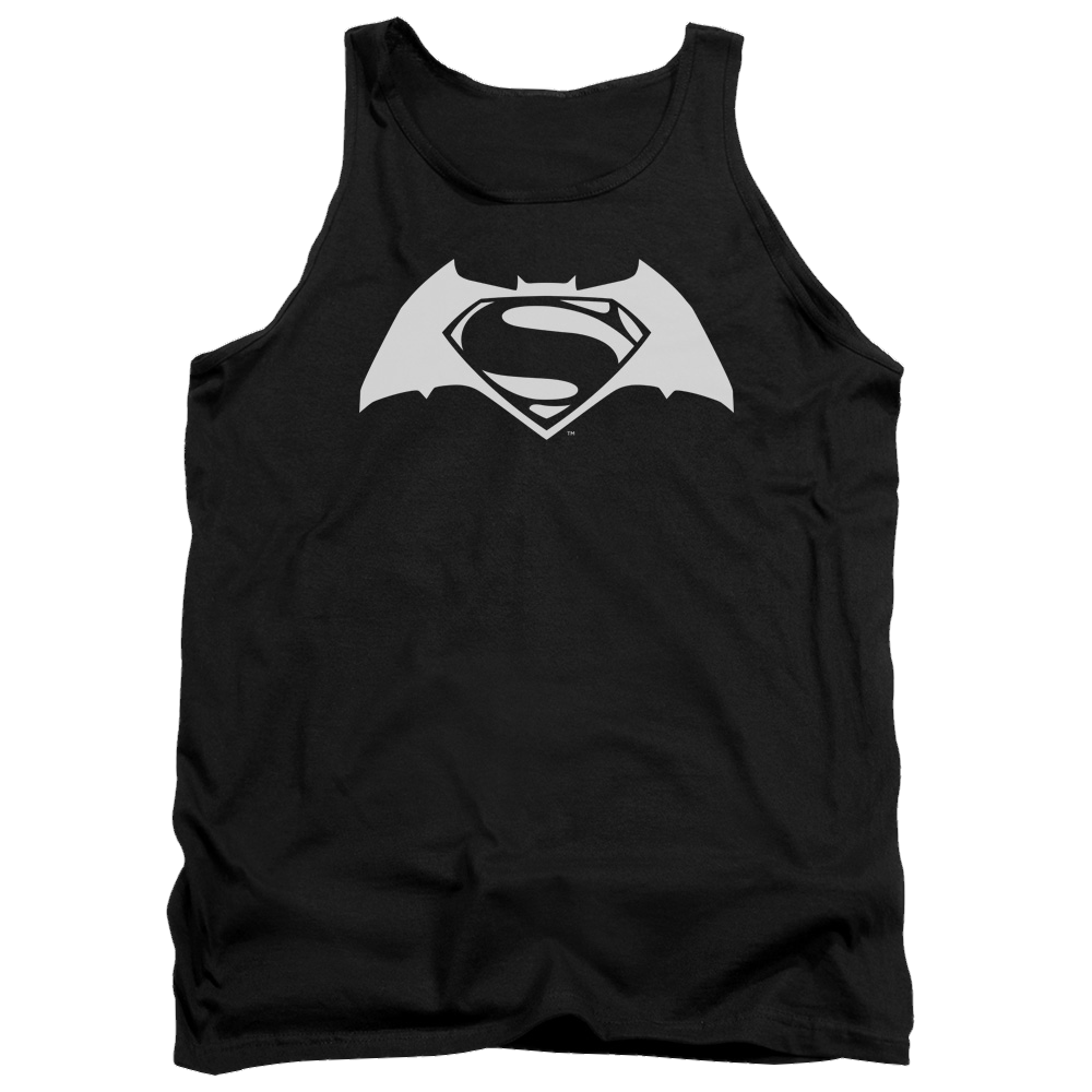 Batman v Superman Simple Logo - Men's Tank Top