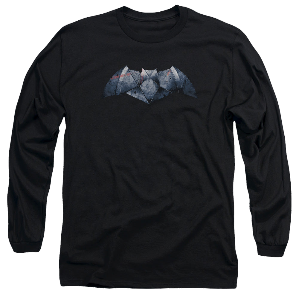 Batman v Superman Plated Bat Logo - Men's Long Sleeve product image 1