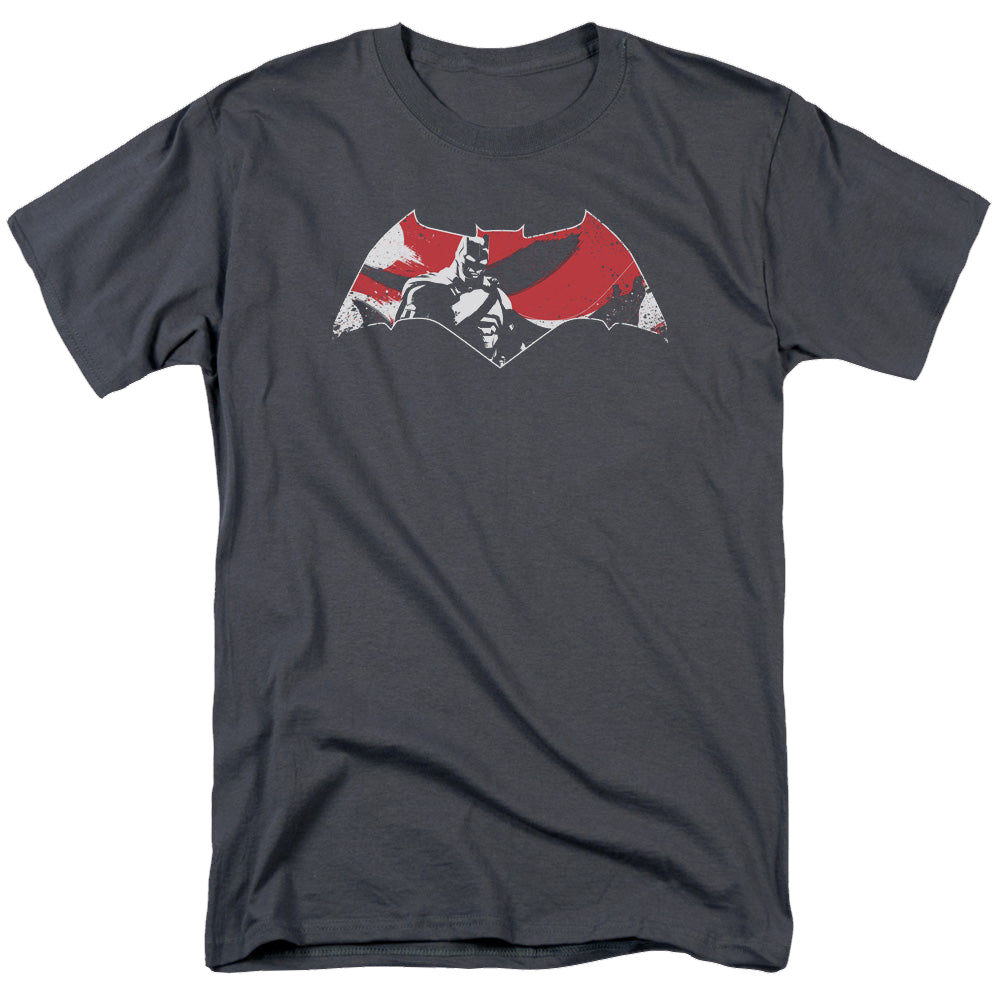 Batman v Superman Armor Splatter Logo - Men's Regular Fit product image 1
