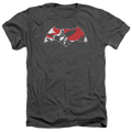 Batman v Superman Armor Splatter Logo - Men's Heather product image 1
