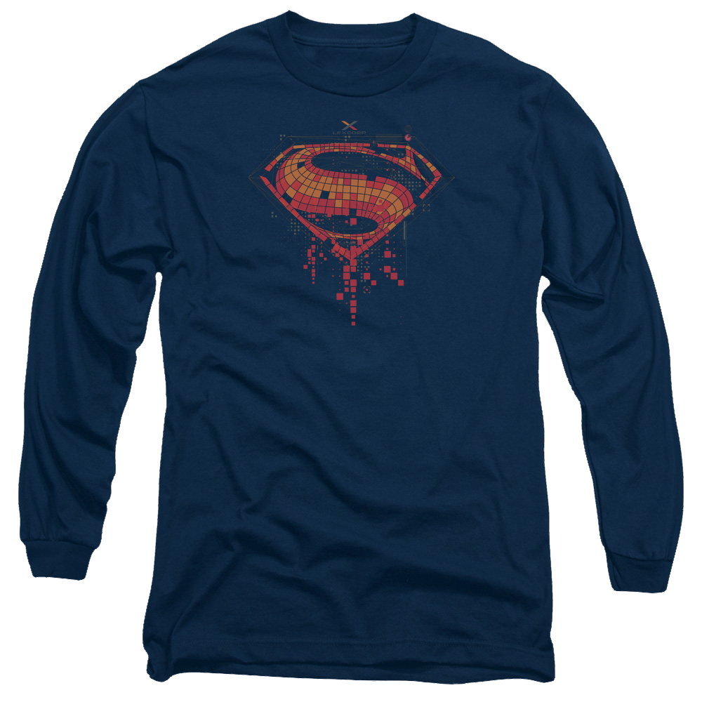Batman v Superman Tech Super Logo - Men's Long Sleeve product image 1
