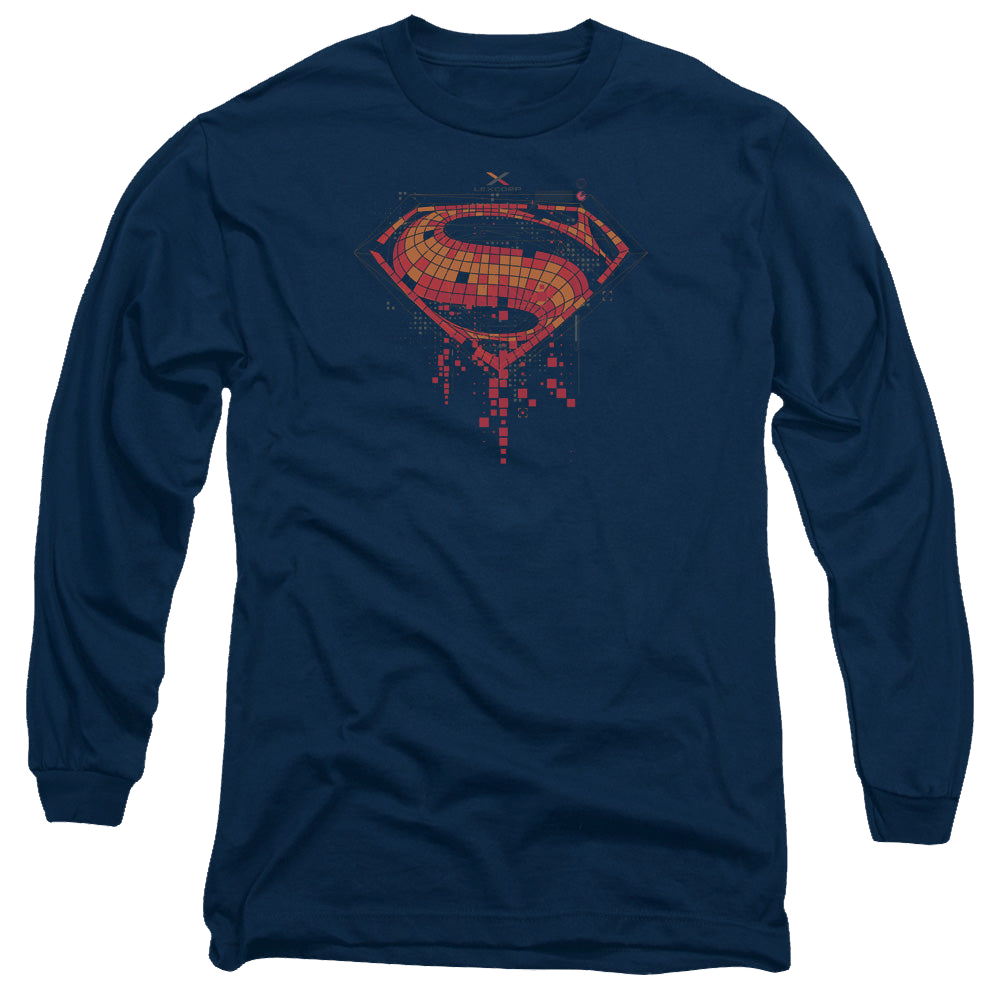 Batman v Superman Tech Super Logo - Men's Long Sleeve product image 1