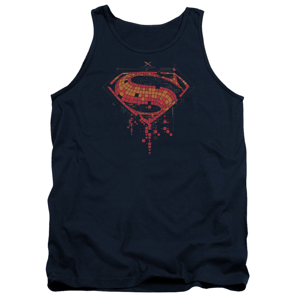 Batman v Superman Tech Super Logo - Men's Tank Top