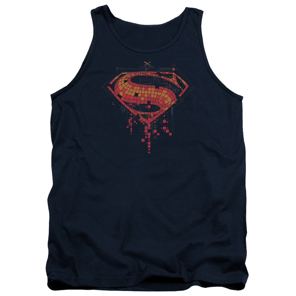 Batman v Superman Tech Super Logo - Men's Tank Top