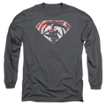 Batman v Superman Super Splatter Logo - Men's Long Sleeve product image 1