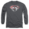 Batman v Superman Super Splatter Logo - Men's Long Sleeve product image 1