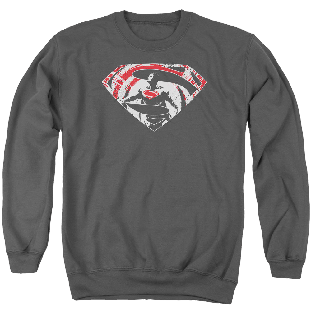 Batman v Superman Super Splatter Logo - Men's Crewneck product image 1