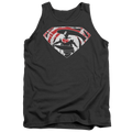 Batman v Superman Super Splatter Logo - Men's Tank Top