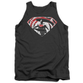 Batman v Superman Super Splatter Logo - Men's Tank Top