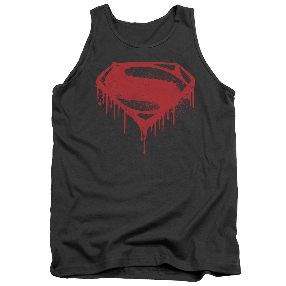 Batman v Superman Splattered - Men's Tank Top