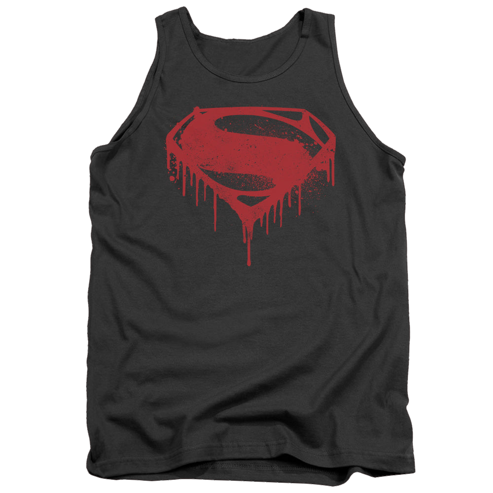 Batman v Superman Splattered - Men's Tank Top