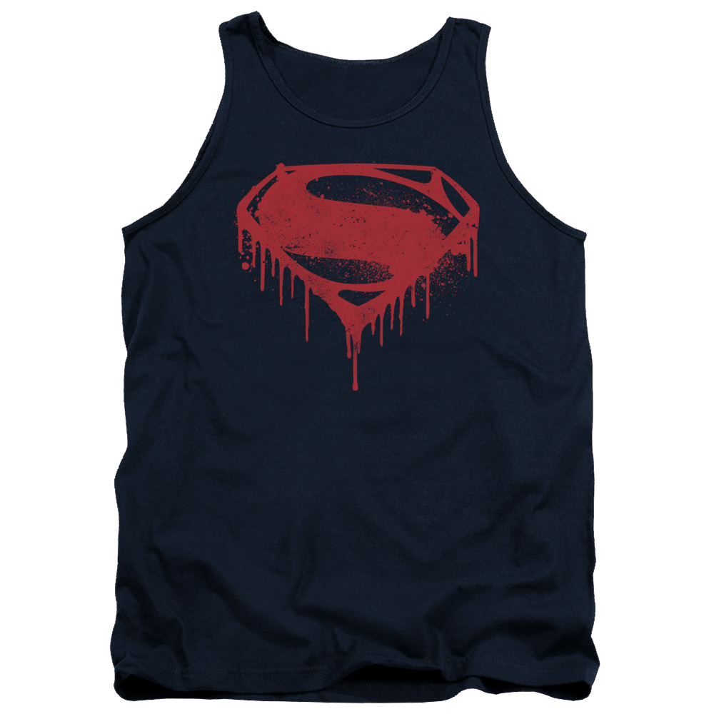 Batman v Superman Splattered - Men's Tank Top