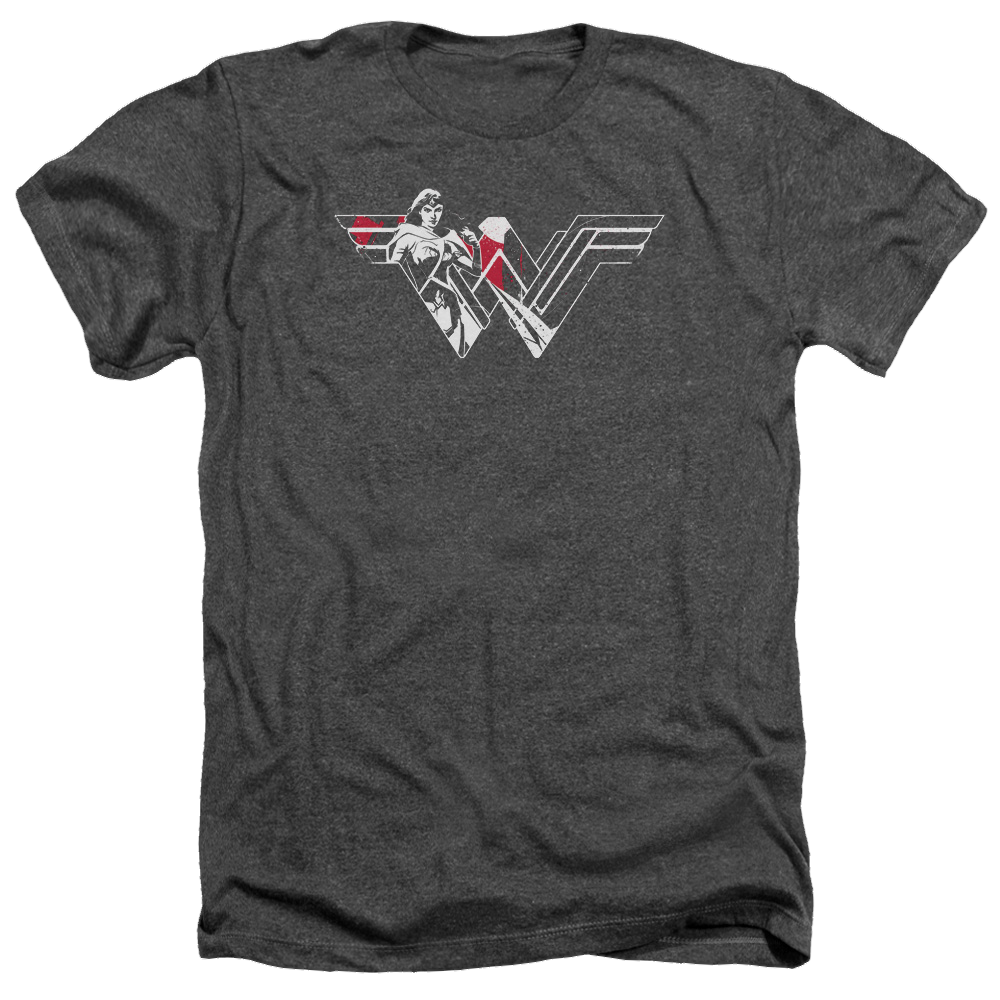Batman v Superman Wonder Splatter Logo - Men's Heather product image 1