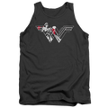 Batman v Superman Wonder Splatter Logo - Men's Tank Top