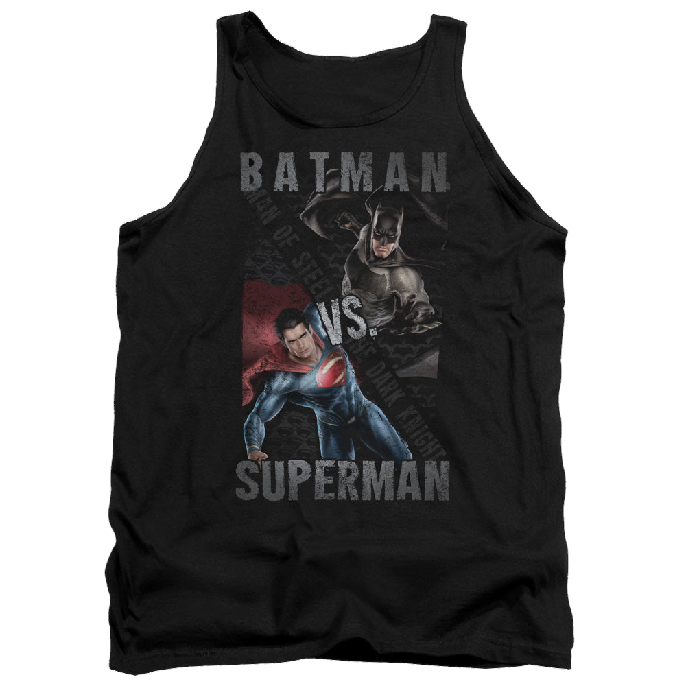 Batman v Superman Hero Split - Men's Tank Top