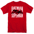 Batman v Superman Silhouette Fight - Men's Regular Fit product image 1