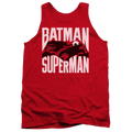 Batman v Superman Silhouette Fight - Men's Tank Top