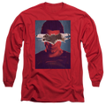 Batman v Superman Superman Poster - Men's Long Sleeve T-Shirt