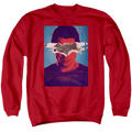 Batman v Superman Superman Poster - Men's Crewneck Sweatshirt