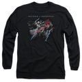 Batman v Superman Lightning Fight - Men's Long Sleeve product image 1