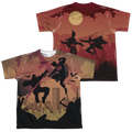 Batman v Superman Silhouette Fight (Front/Back Print) product image 1