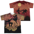 Batman v Superman Silhouette Fight (Front/Back Print) product image 1