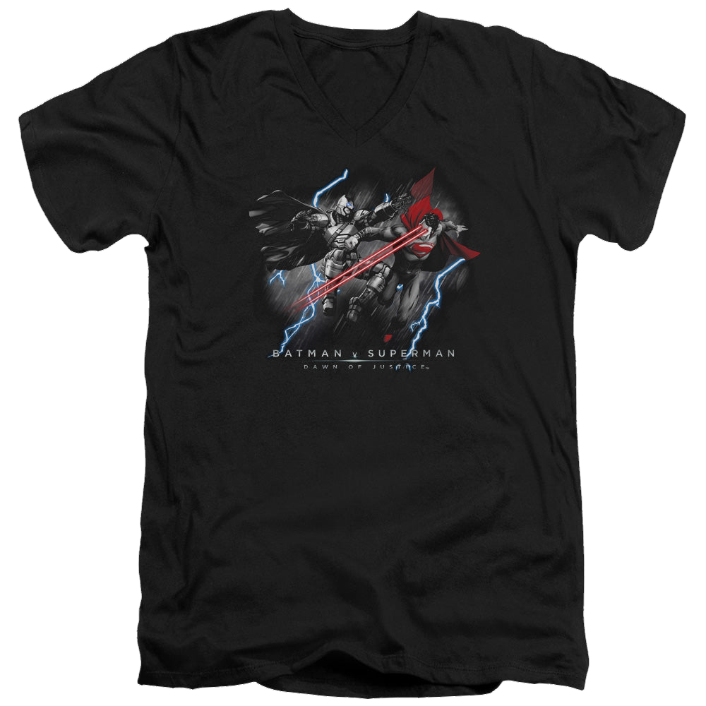 Batman v Superman Lightning V Heat Vision - Men's V-Neck product image 1