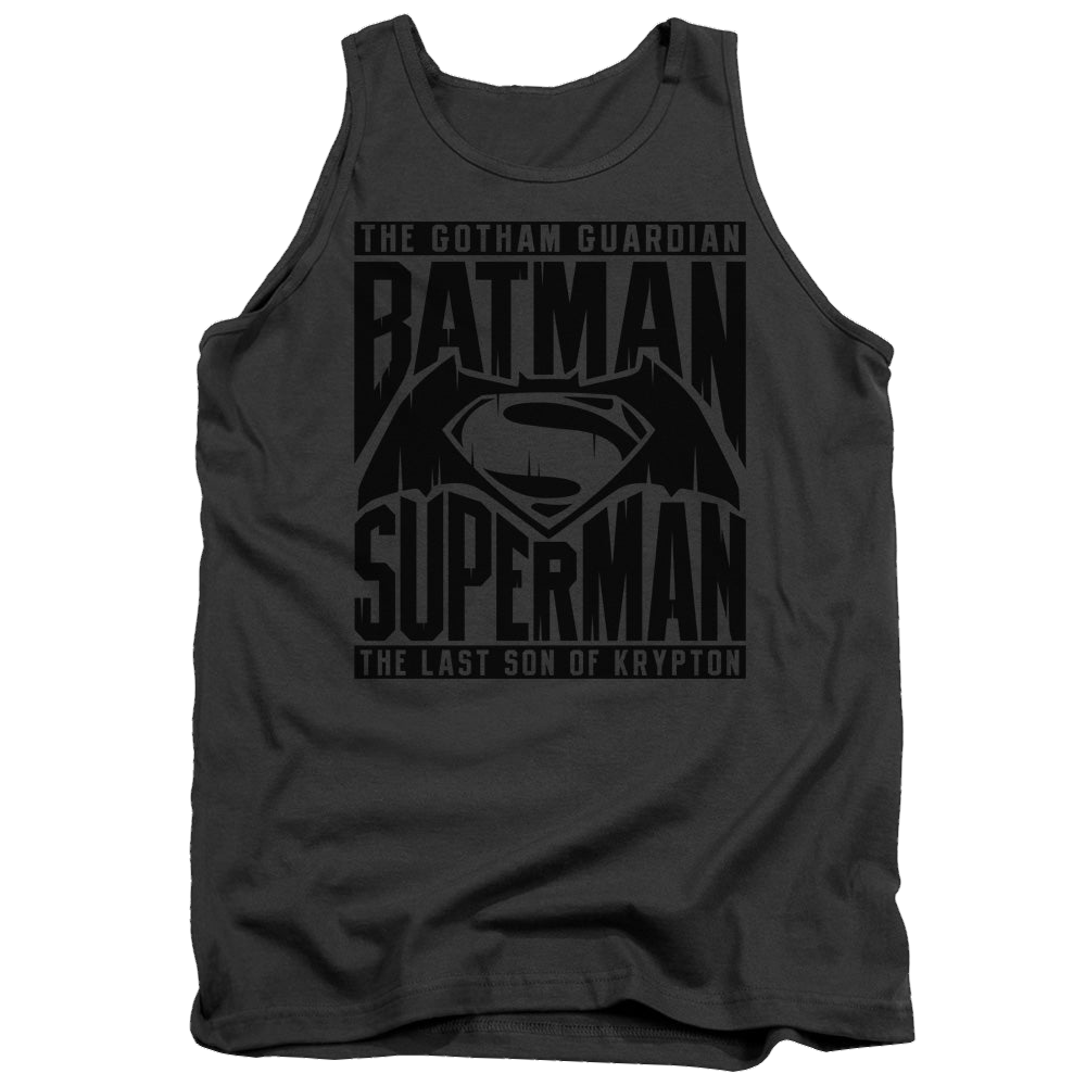 Batman v Superman Title Fight - Men's Tank Top