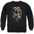 Batman v Superman Three In Action - Men's Crewneck product image 1