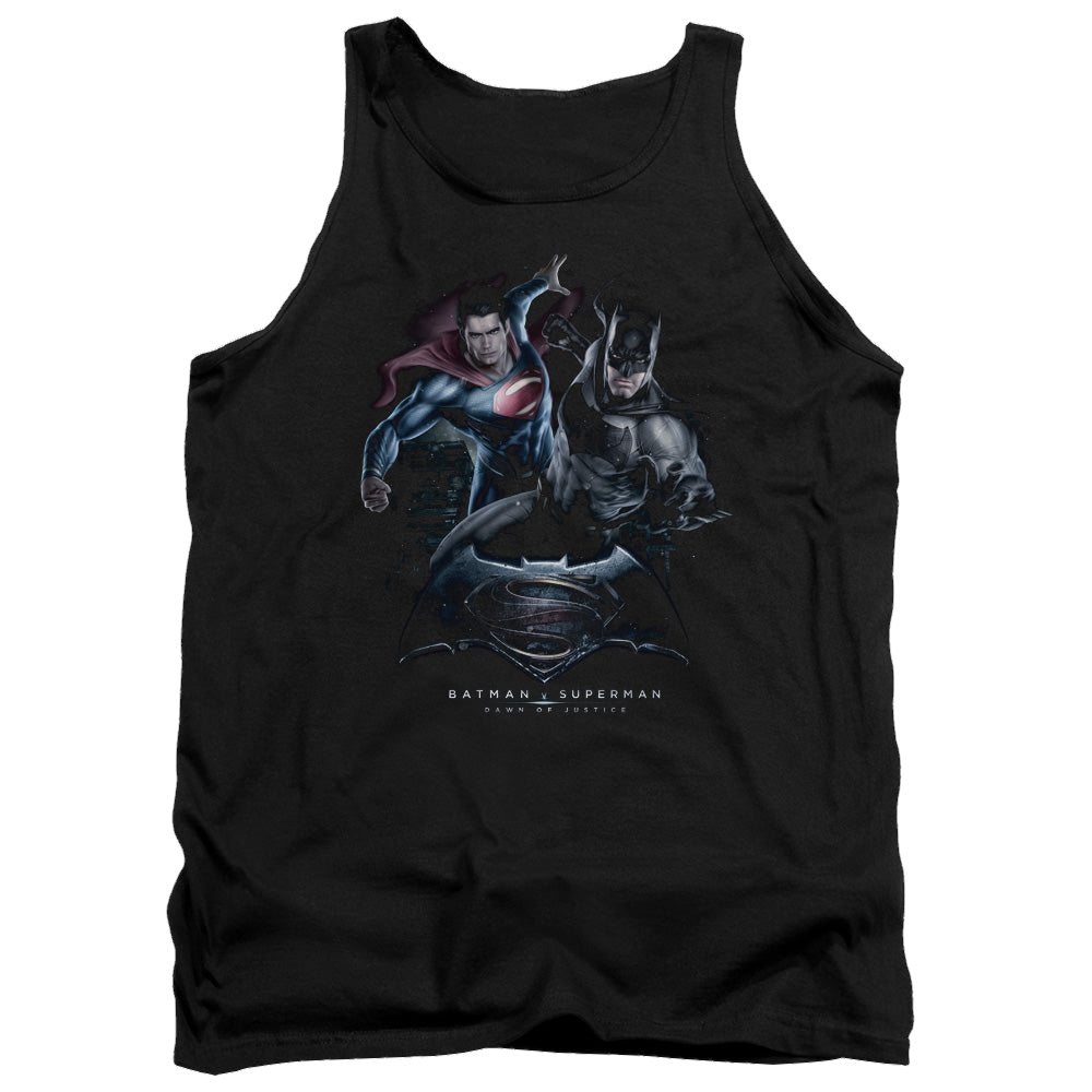 Batman v Superman Team Up - Men's Tank Top