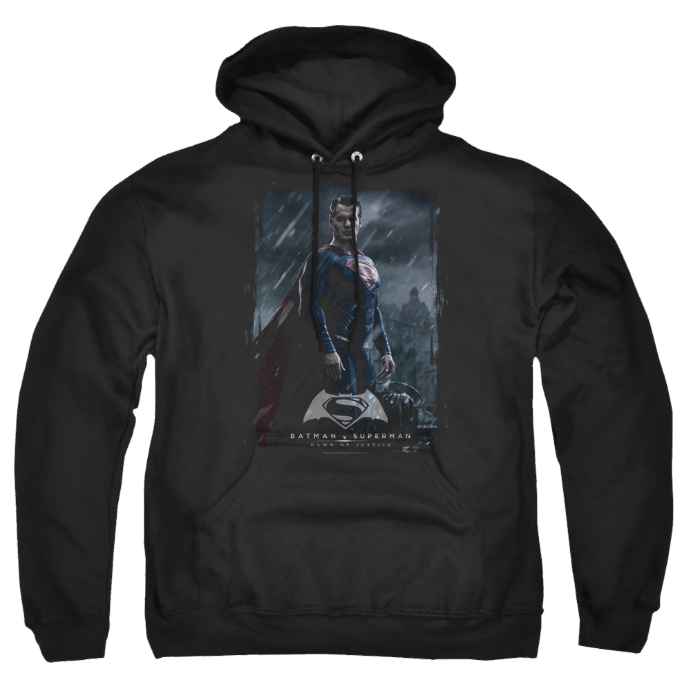 Batman v Superman Supe Poster - Pullover Hoodie