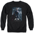 Batman v Superman Supe Poster - Men's Crewneck Sweatshirt