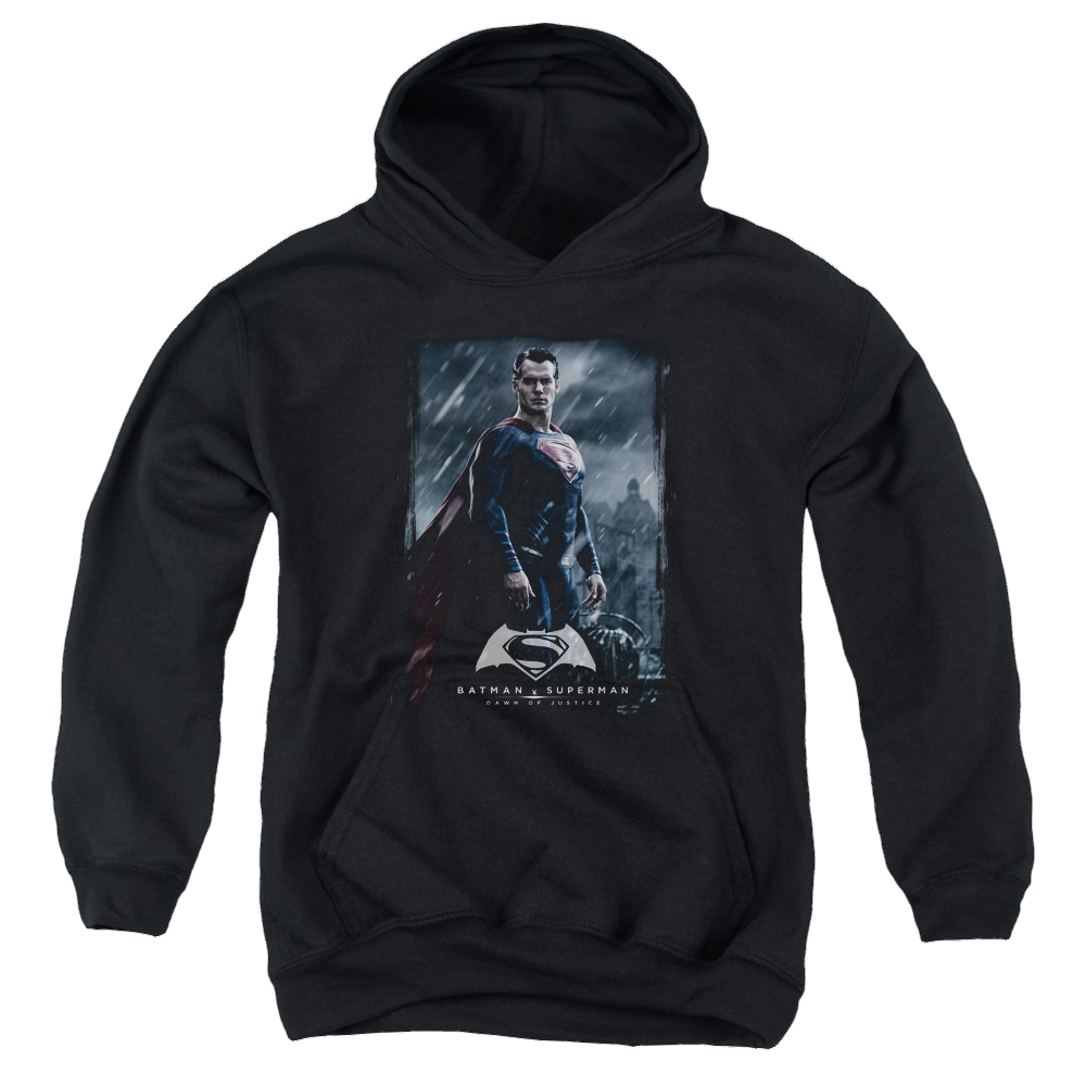 Batman v Superman Supe Poster - Youth Hoodie