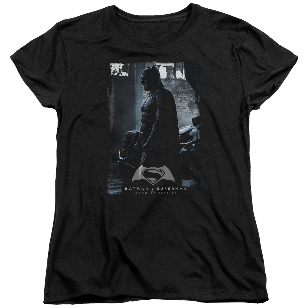 Batman v Superman Bat Poster - Women's T-Shirt