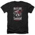 Batman v Superman False God Or Savior - Men's Heather product image 1