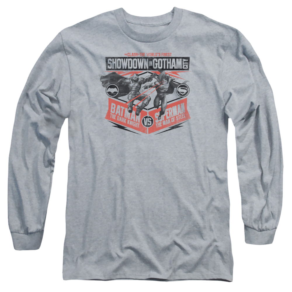 Batman v Superman Showdown In Gotham - Men's Long Sleeve product image 1