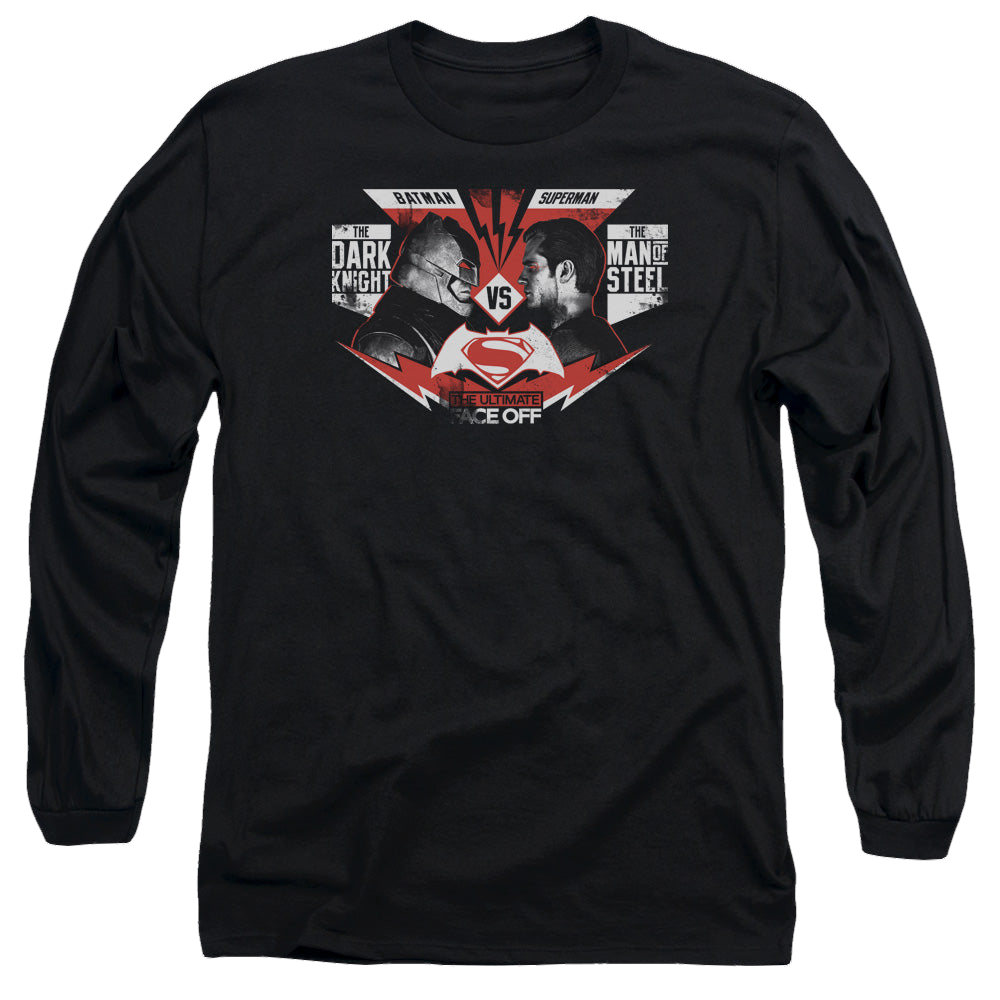 Batman v Superman Ultimate Face Off - Men's Long Sleeve product image 1