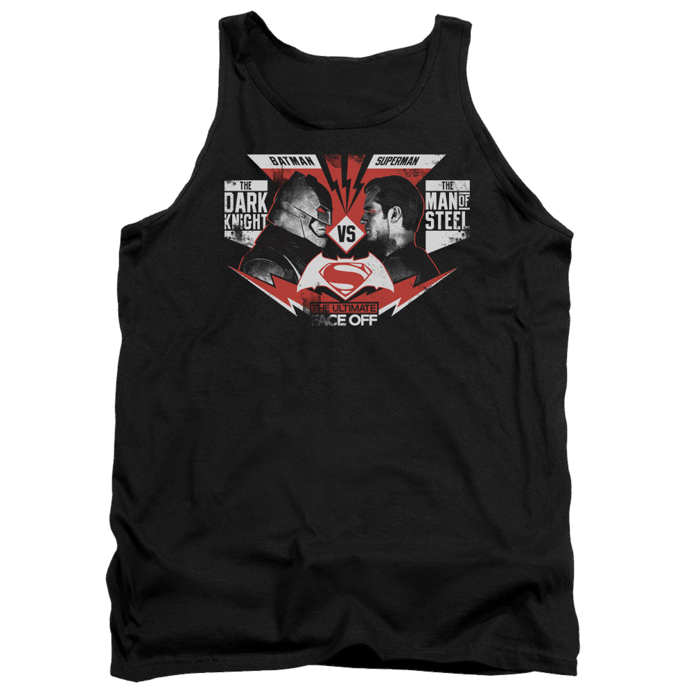 Batman v Superman Ultimate Face Off - Men's Tank Top