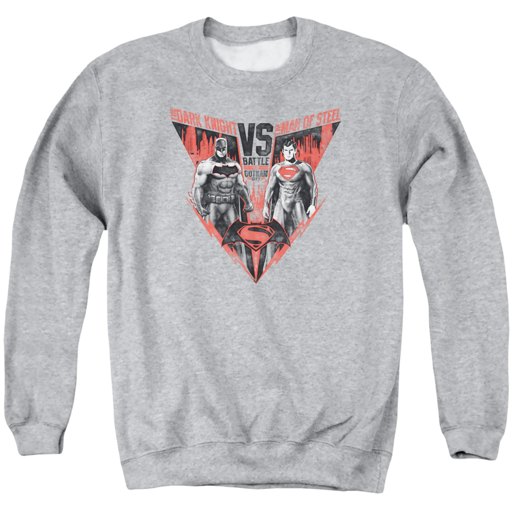 Batman v Superman Batlle For Gotham - Men's Crewneck product image 1