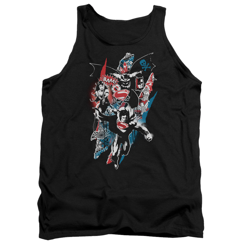Batman v Superman Ripped Trio 2 - Men's Tank Top