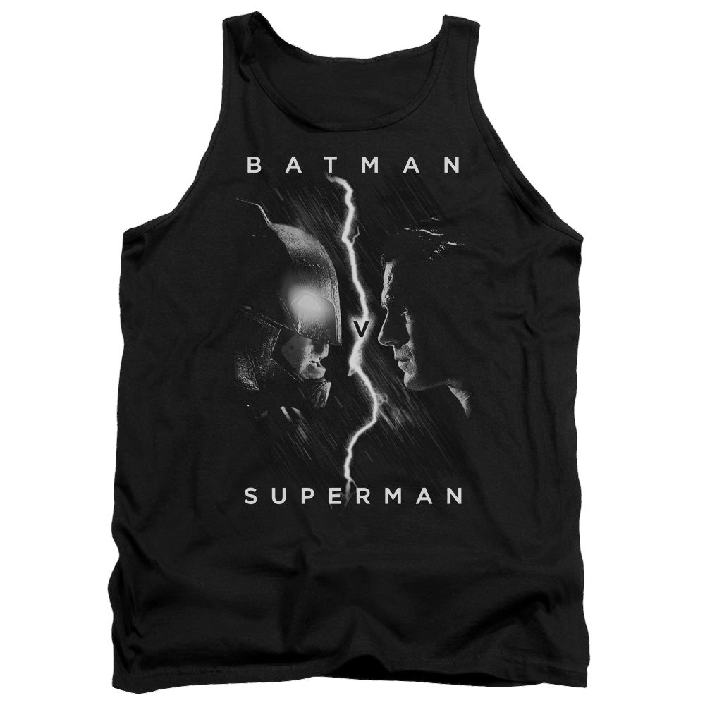 Batman v Superman Face To Face - Men's Tank Top