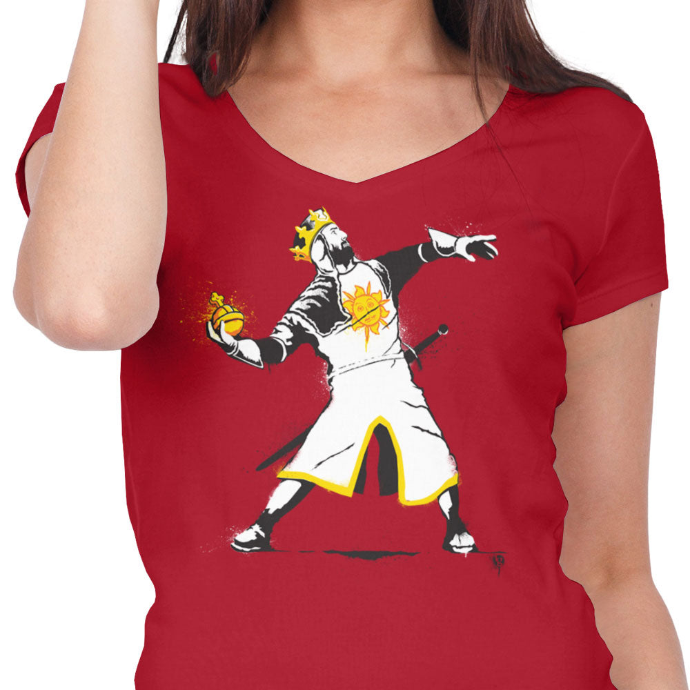 Banksy Python 1-2-5 - Women's V-Neck product image 2