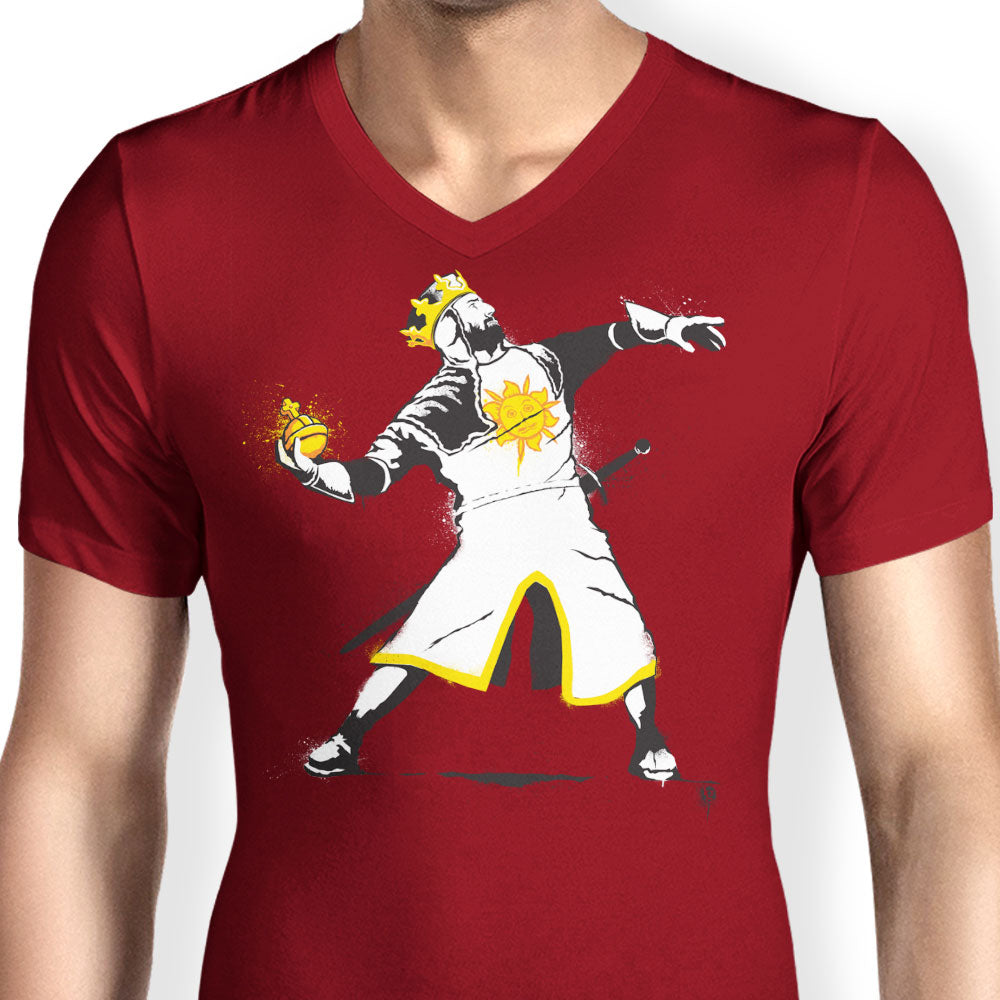 Banksy Python 1-2-5 - Men's V-Neck product image 4